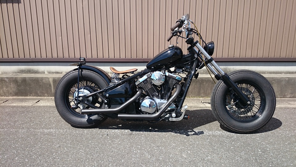 バルカン400 社外 トリプルツリー 8度