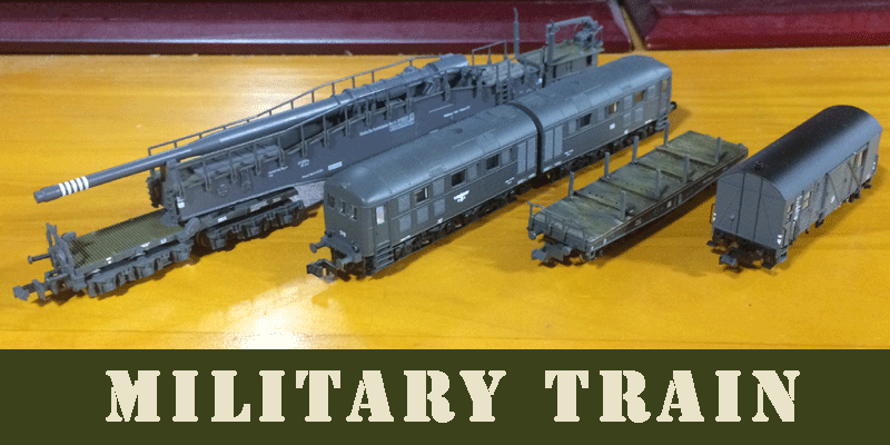 独軍【レオポルド列車砲】 | 地球連邦鉄道（Earth Federal Railroad）