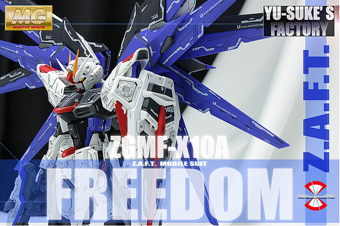 MGフリーダムガンダム 改修塗装完成品 MGフリーダムガンダムVer.2.0