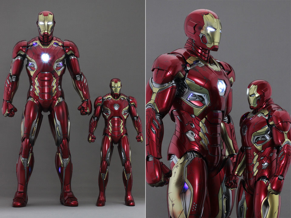 クオータースケール アイアンマン マーク45 1/4スケール ホットトイズ
