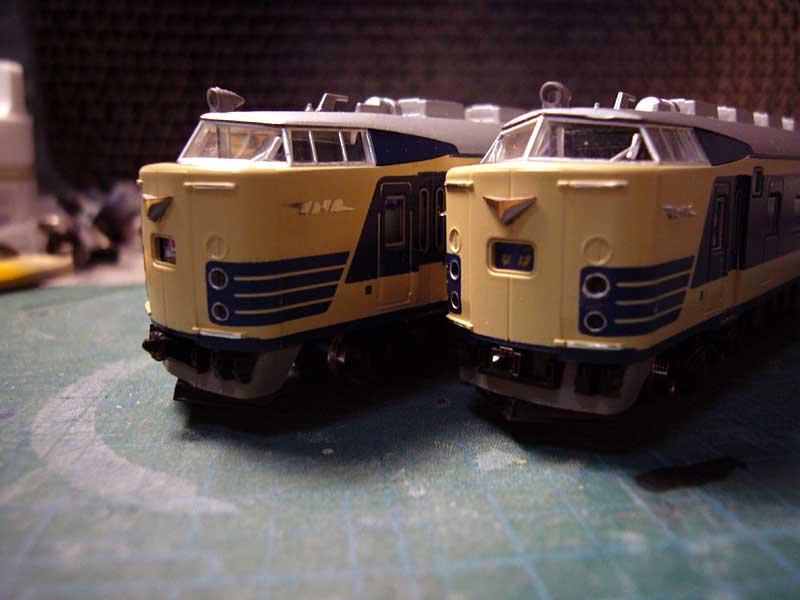 Nゲージ KATO 583系 485系 クモヤ90 向日町運転所 試運転編成