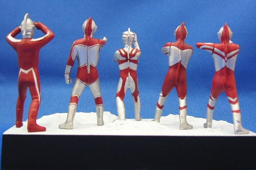 ウルトラ怪獣戯画「輝け！ウルトラ五兄弟」(検：HGマン A 名鑑)
