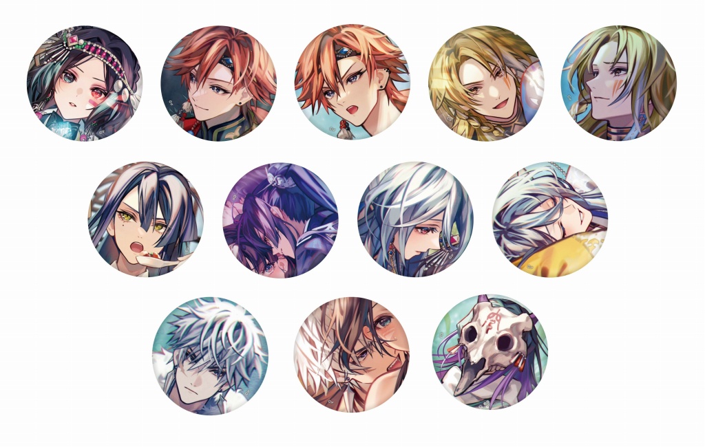 マツリカの炯 青凛 缶バッジ 10点セット Amazon.co.jp: マツリカの炯