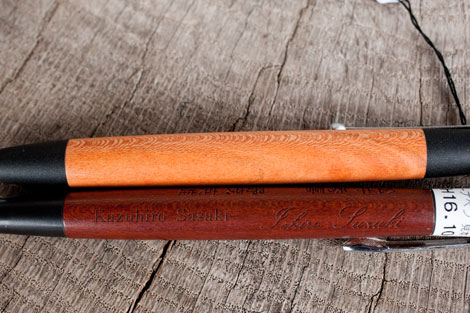 経年変化バンザイ！！梅干し色の梅のペン | 野原工芸｜作り手の裏話