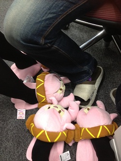 プライズ】セガプライズさんより展開中な「たこルカスリッパ型