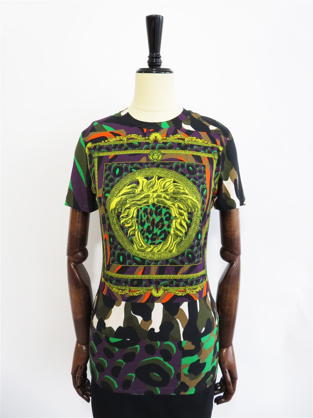 バロック柄 グラフィック Tシャツ