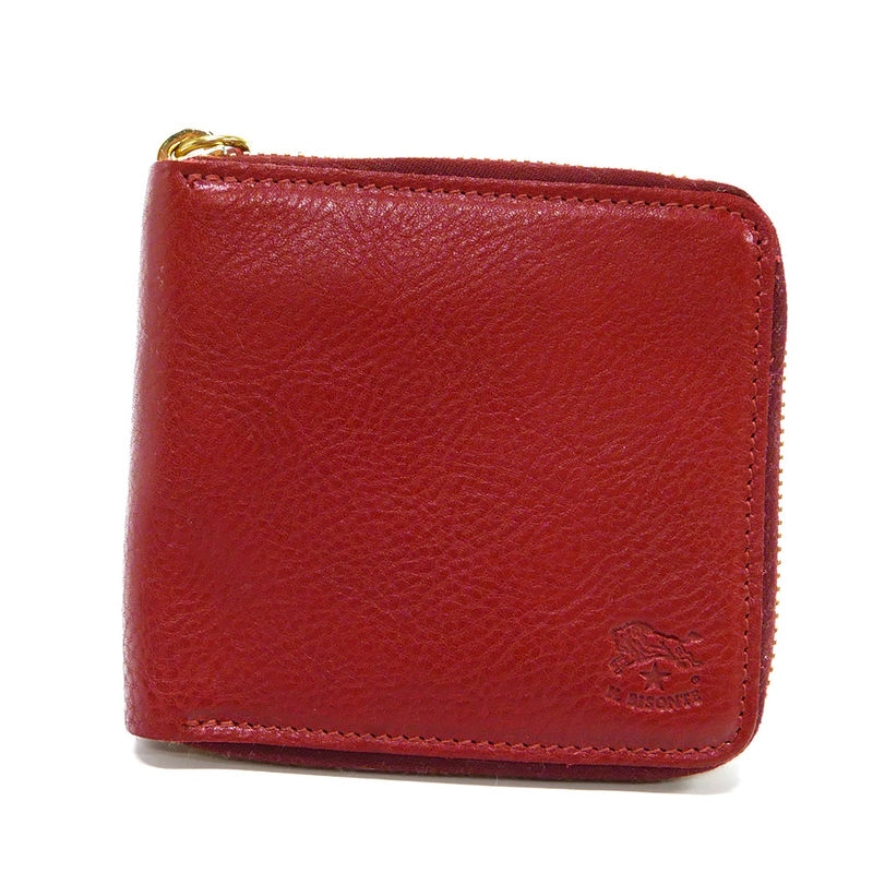 Brandol / IL BISONTE イルビゾンテ 二つ折り財布 本革 レザー