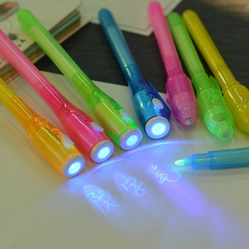 Invisible Ink Pen With Magic UV Light - Japanese Kawaii Pen Shop
