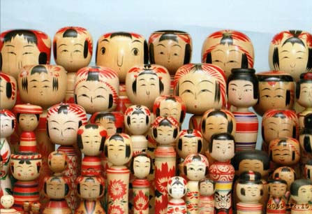 こけしを買う how to buy KOKESHI : the traditional Japanese doll