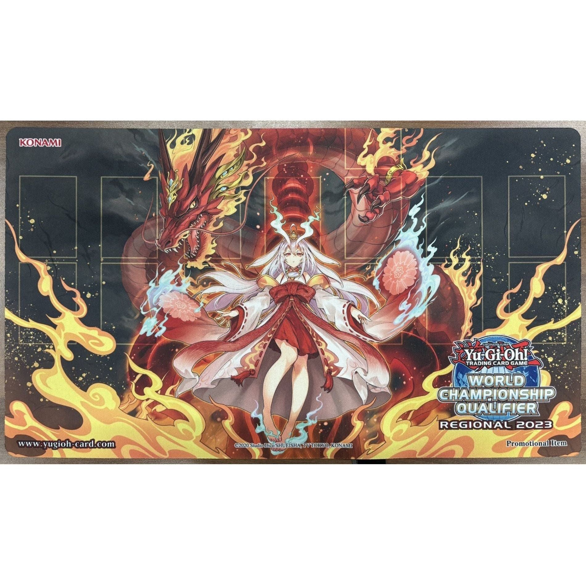 シ*ナ様 遊戯王プレイマット『倶利伽羅天童』 シ*ナ様 遊戯王プレイ