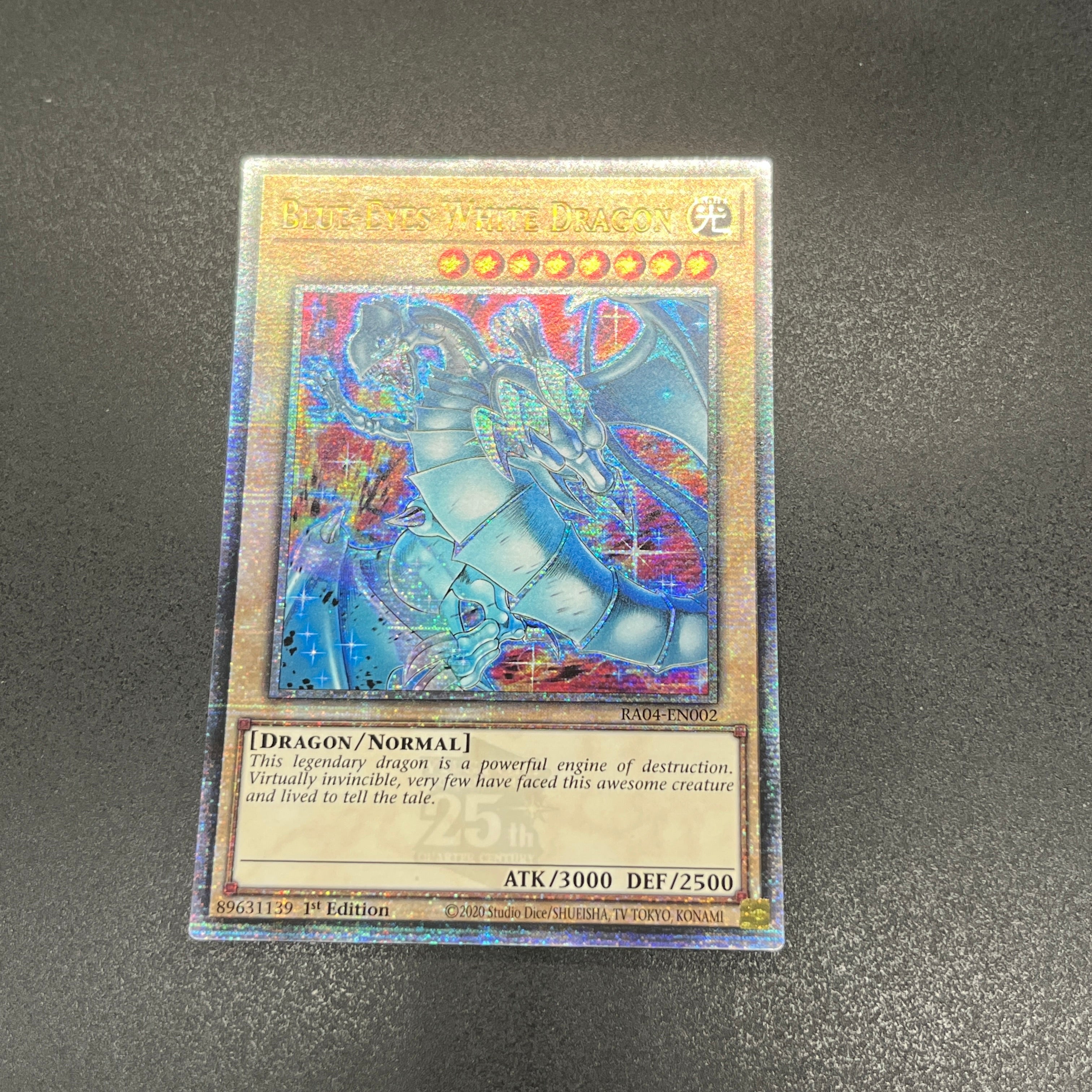 遊戯王 EU版 究極竜魔導師 25thシークレットレア 遊戯王 EU版 究極竜魔