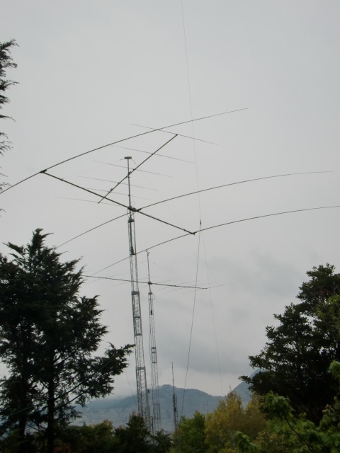 JA6ZPR Antennasystem