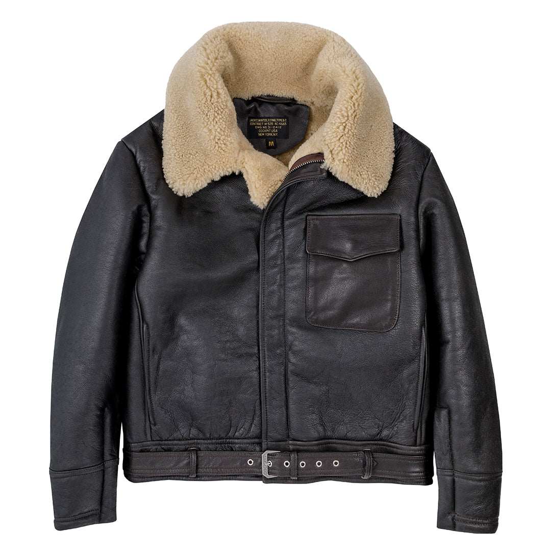 B-2 Bomber Flight Jacket | Warm Leather WWI Jacket