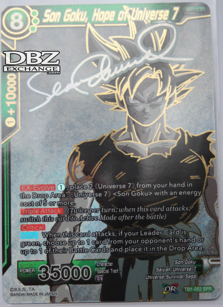 Dragon Ball Super TCG | SPR - Alternate TB1-052 Son Goku, Hope of