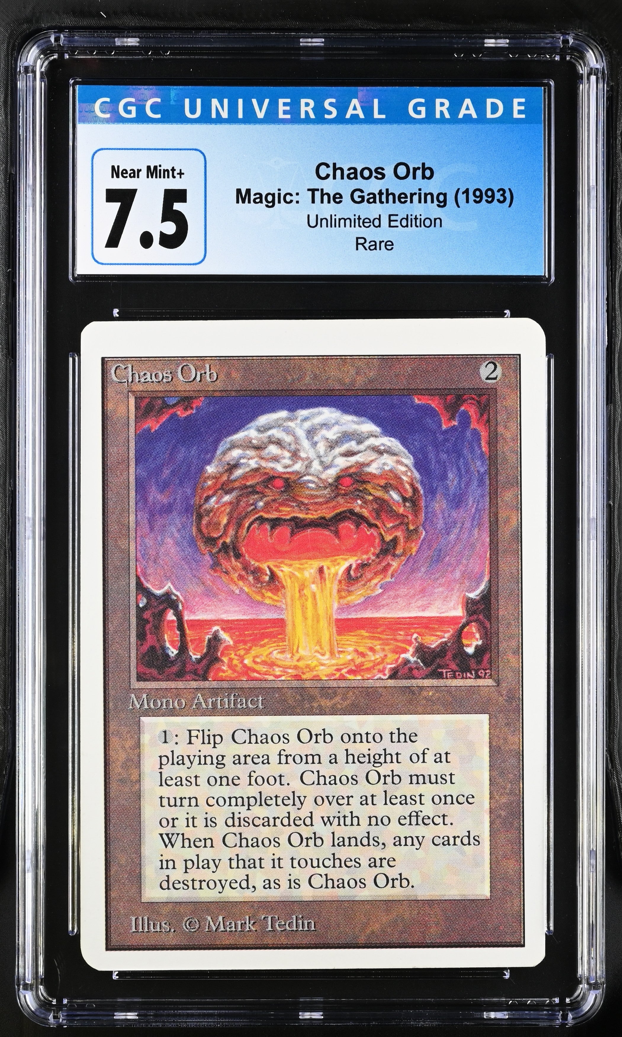 Magic: The Gathering MTG Chaos Orb [Unlimited Edition] Graded CGC