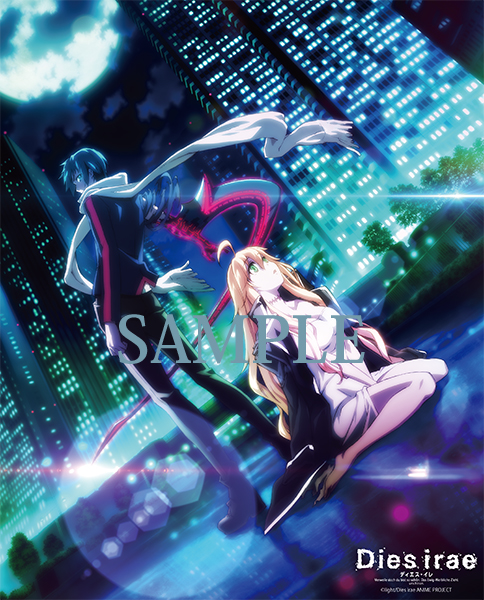 Dies irae コラボカフェ F6キャンバスアート Gユウスケ直筆サイン入り