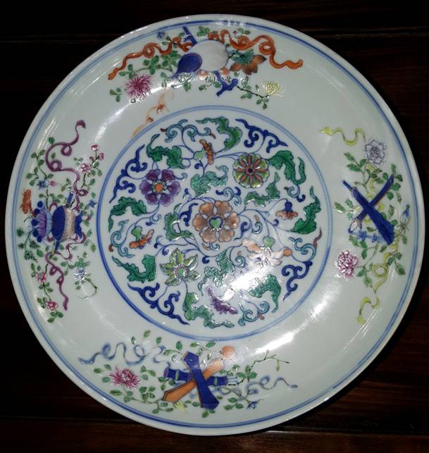 中国明時代末期清時代早期染付大碗 中国明時代末期清時代早期染付大碗