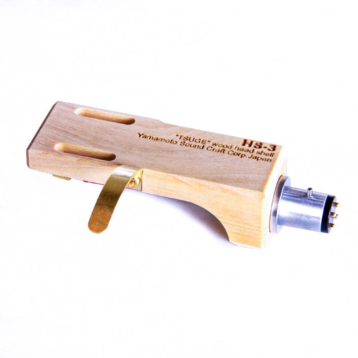 山本音響工芸 HS-3｜ヘッドシェル ツゲ材 8.2g 軽量 高剛性 – ExAUDIO