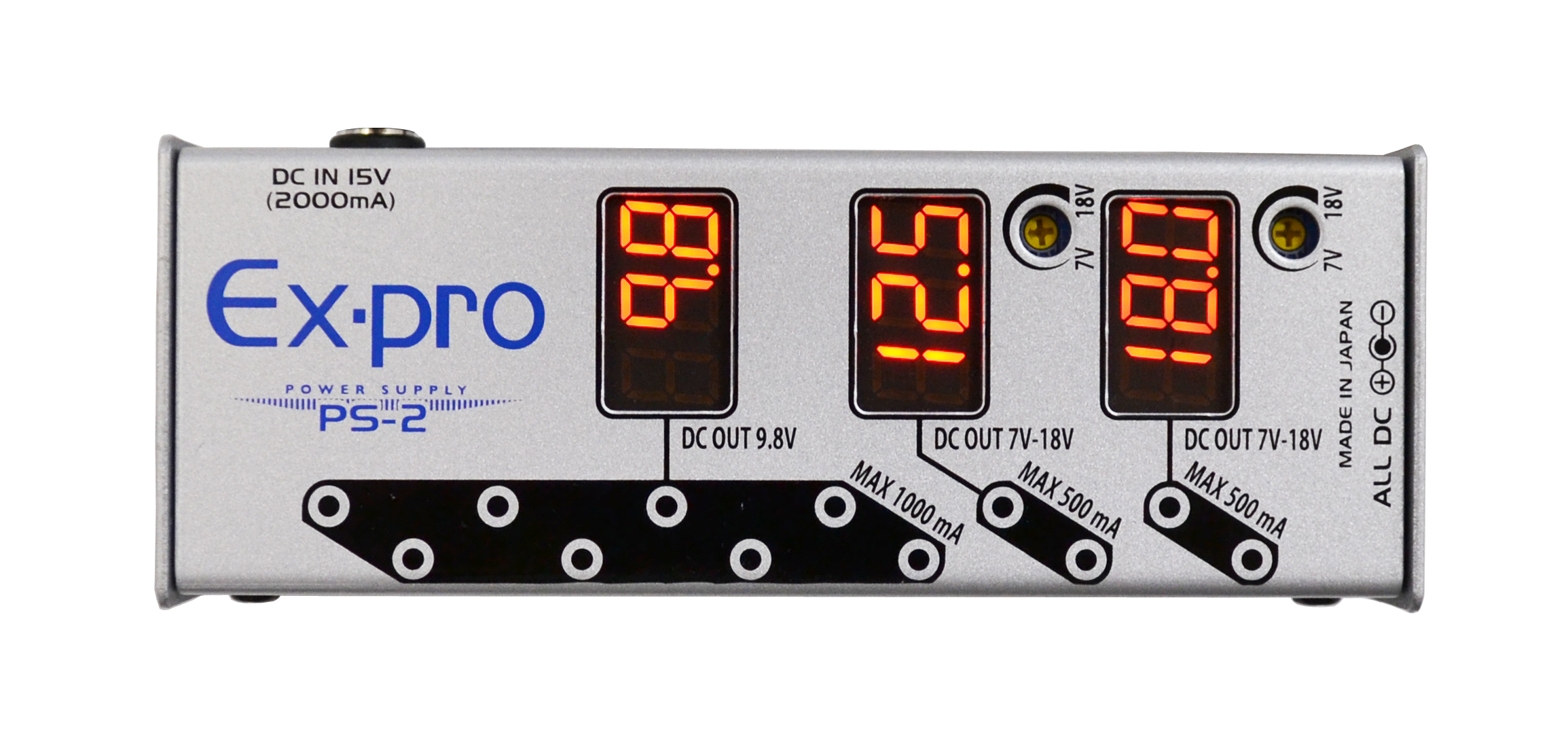 EX-pro PS-2 エフェクター パワーサプライ 【公式通販】