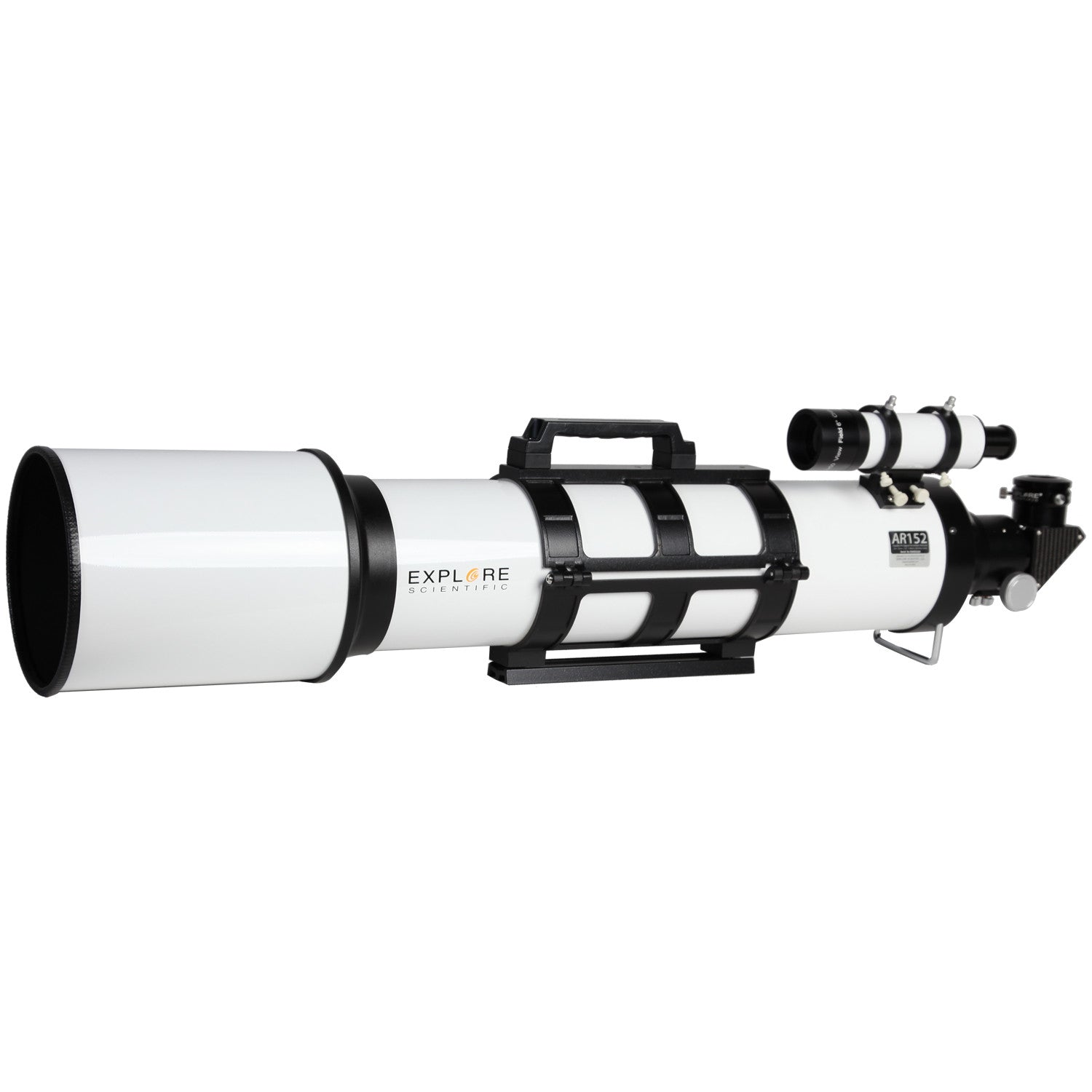 AR152 Air-Spaced Doublet Refractor Telescope with New Hybrid 2N1 Finde