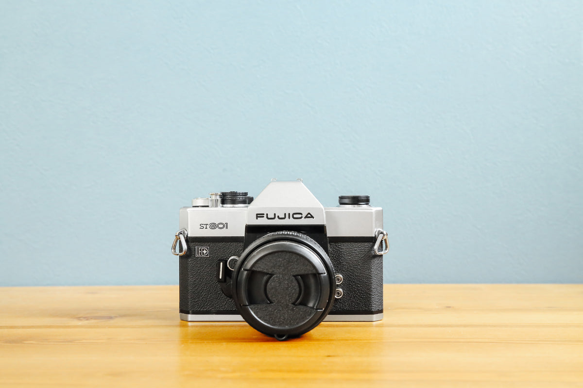 完動品】FUJICA ST801 black 【分解清掃済】 完動品】FUJICA ST801