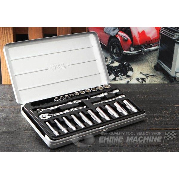 KTC ソケットレンチセット 25点 tb2x20【エヒメマシン】