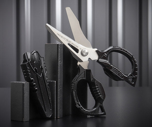 ENGINEER 鉄腕ハサミGTギガブラック PH-55GCBK エンジニア 万能ハサミ