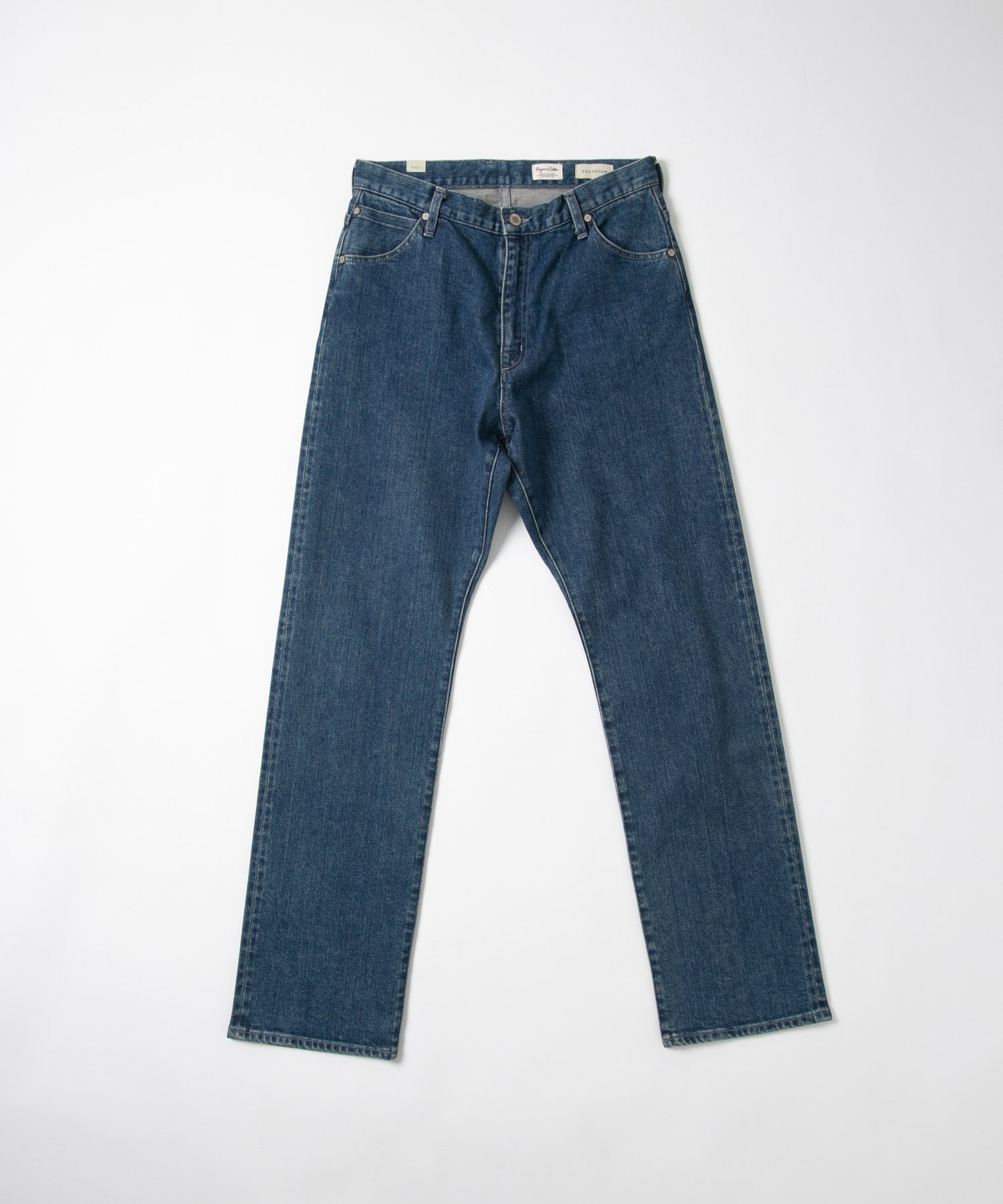 Organic Denim Washed Baggy ”Paul” – FACTOTUM