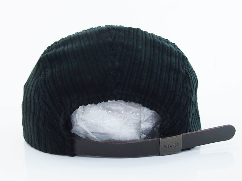 WTAPS 'T-5 04 CAP / COTTON. CORDUROY'コーデュロイ キャップ 黒