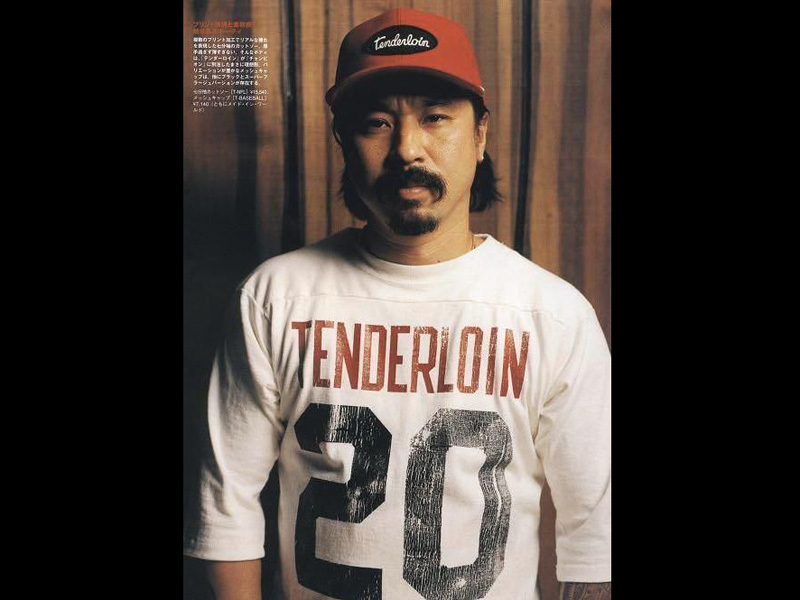 TENDERLOIN 'T-NFL'七分袖 フットボールトップ M 白 ホワイト ロゴ