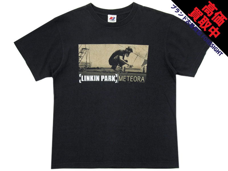 LINKIN PARK リンキン・パーク Tシャツ METEORA 黒 当時物 LINKIN PARK