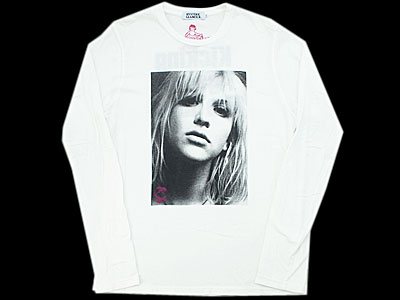 HYSTERIC GLAMOUR 'コートニーラブ'L/S Tシャツ 長袖 COURTNEY LOVE L