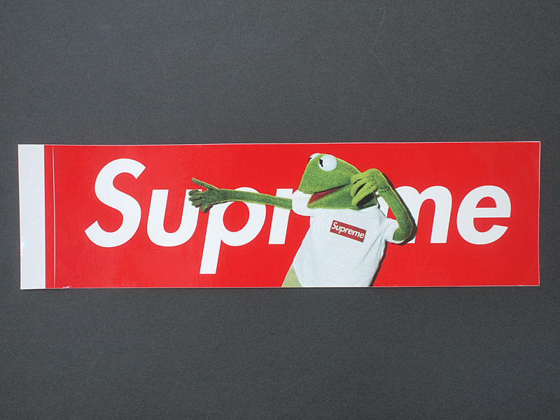 Supreme 'Kermit The Frog Box Logo Sticker'ボックスロゴステッカー