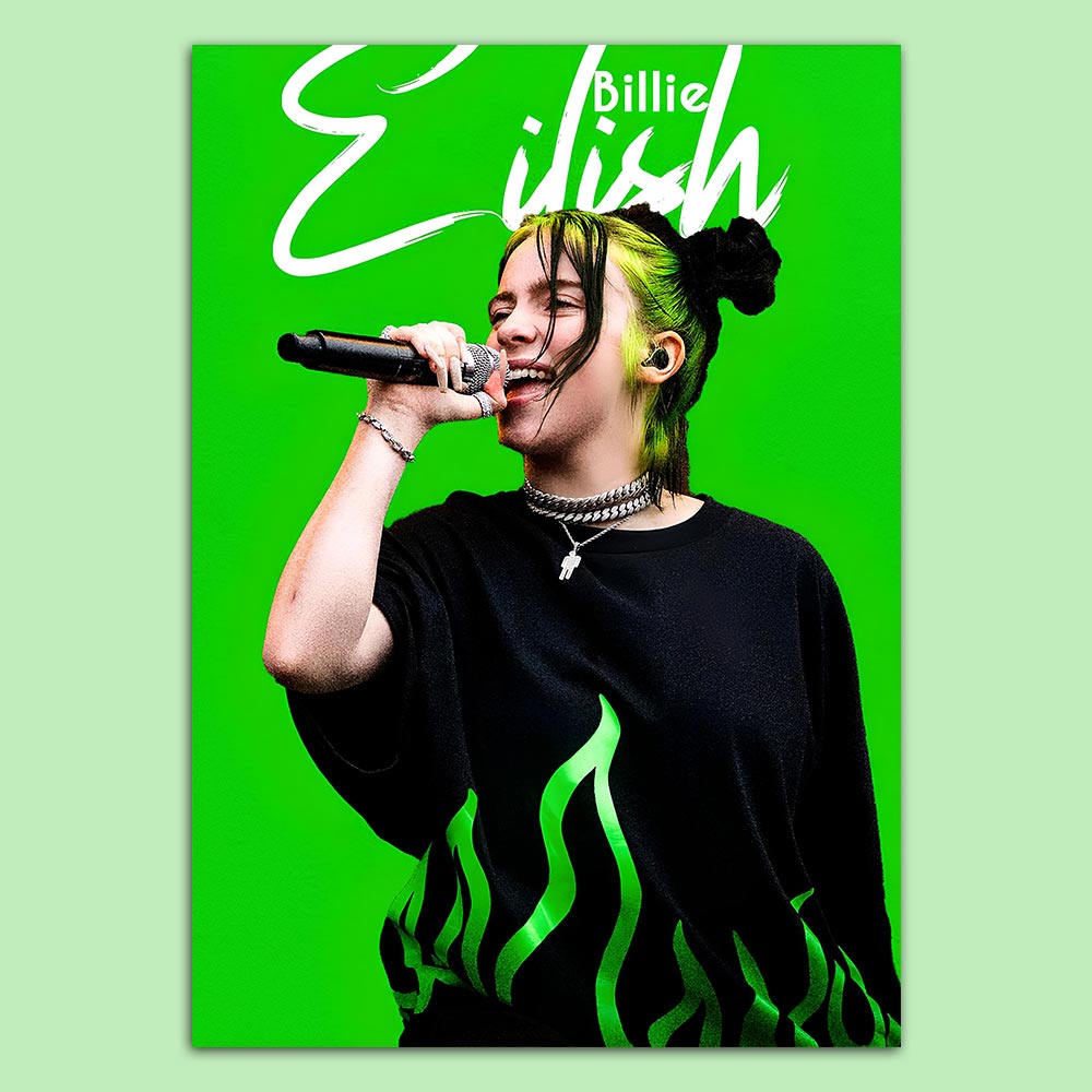 Billie Eilish Poster – Frame Kro