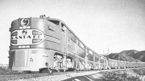 アメリカ型のディーゼル機関車 ALCO社 PA-1&PB-2 旅客用大型ディーゼル機関