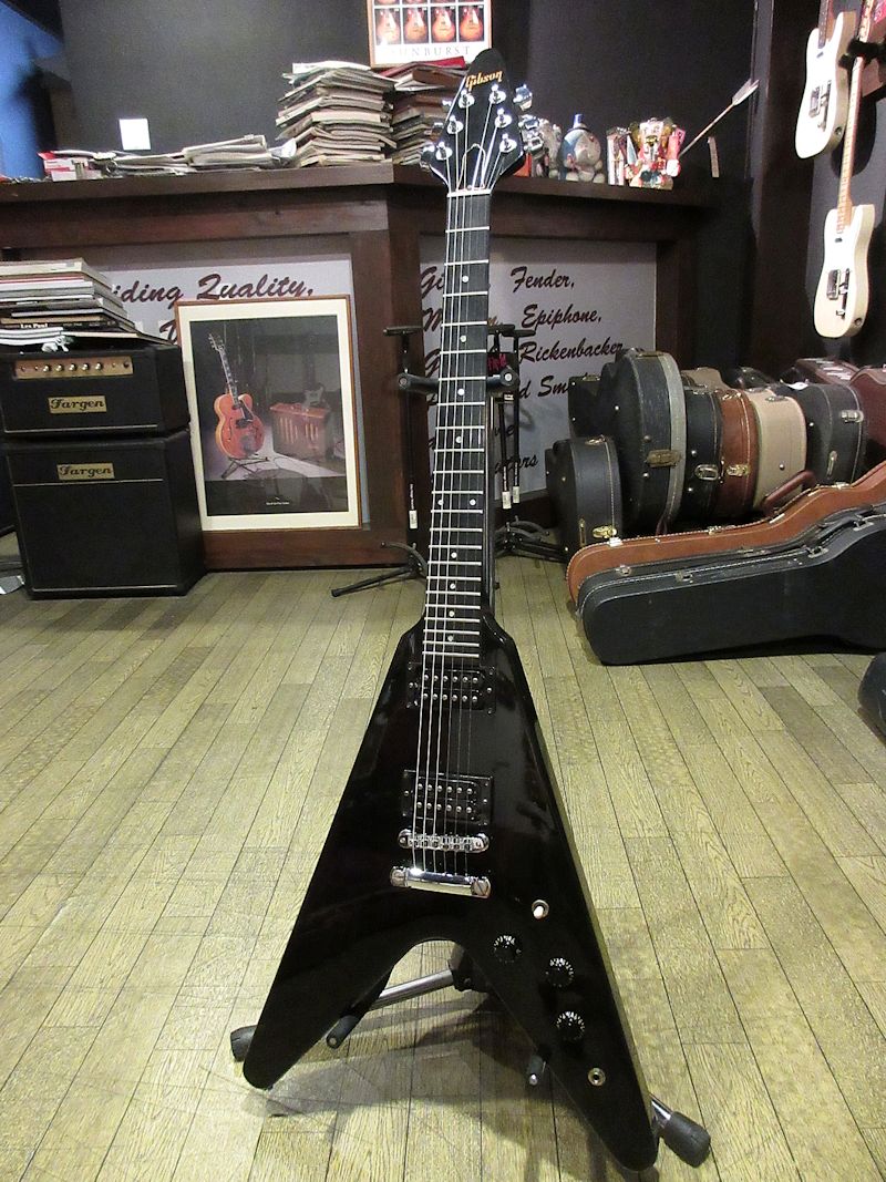 1984 Gibson Flying V Ebony Black - ヴィンテージギター買取り・販売