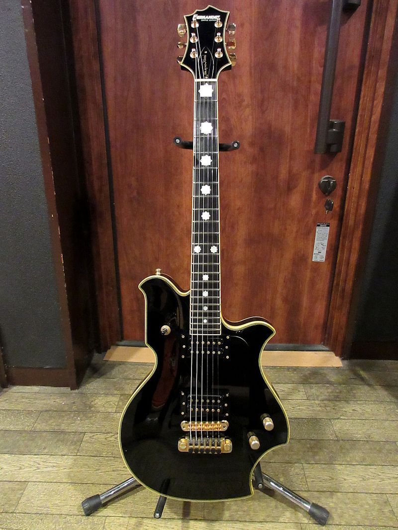 1991 Fernandes Limited Edition MV-480HT “TOMOYASU HOTEI” Black