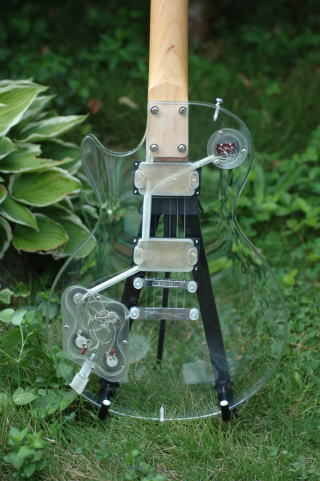 Barclay31.jpg Barclay 透明アクリル エレキギター ジャンク