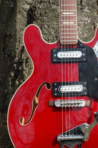 Greco EG-135 グレコ 1960-70年代 赤 レッド ミセス Greco EG135