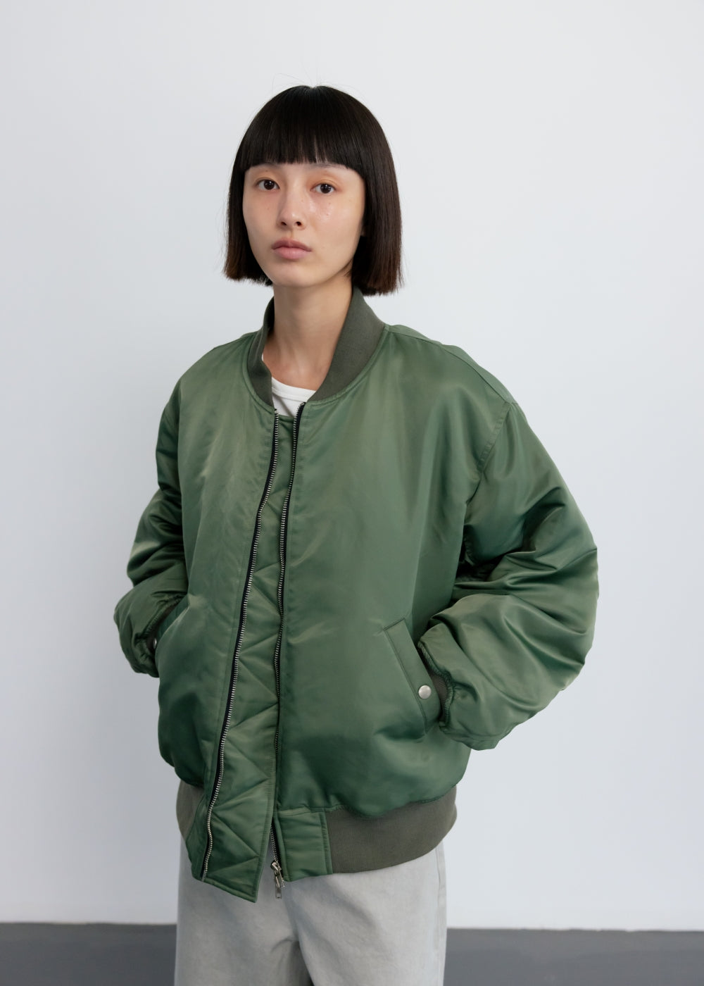 BUMP OF CHICKEN MA-1 カーキMサイズ ネイバーフッド MA-1 M カーキ 20