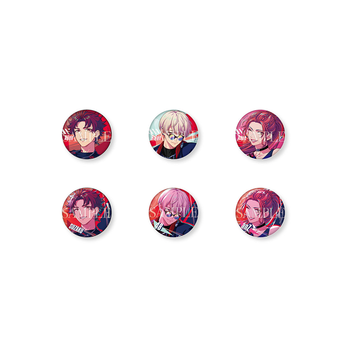 コンパス マリア シクパ 缶バッジ30点 コンパス マリア シクパ 缶