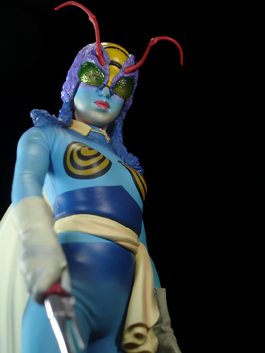 新品未開封】□ 蜂女 ソフビリアルモデルキット / ビリケン商会 なんと