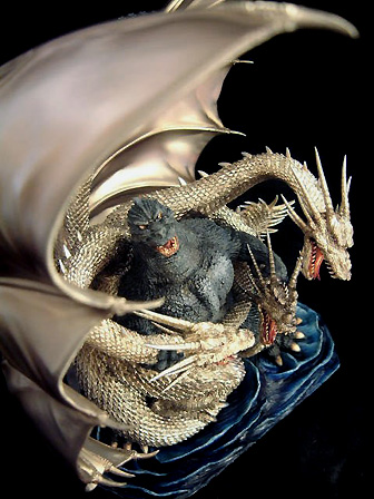 酒井ゆうじゴジラVSキングギドラ ポスターVer.完成品