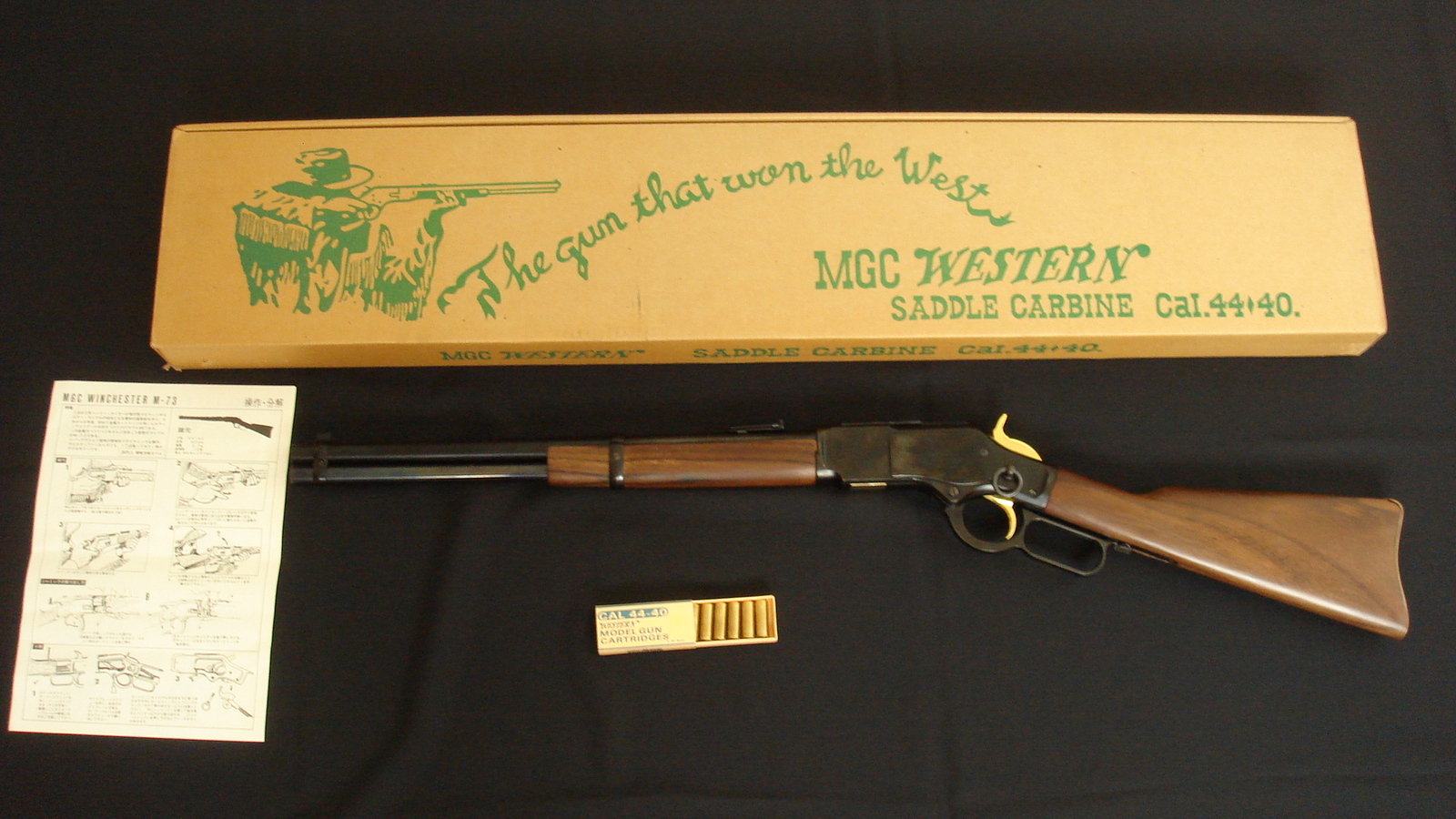 MGC WINCHESTER M73 SUDDLE CARBINE SUPER DX: GFCのモデル玩具箱