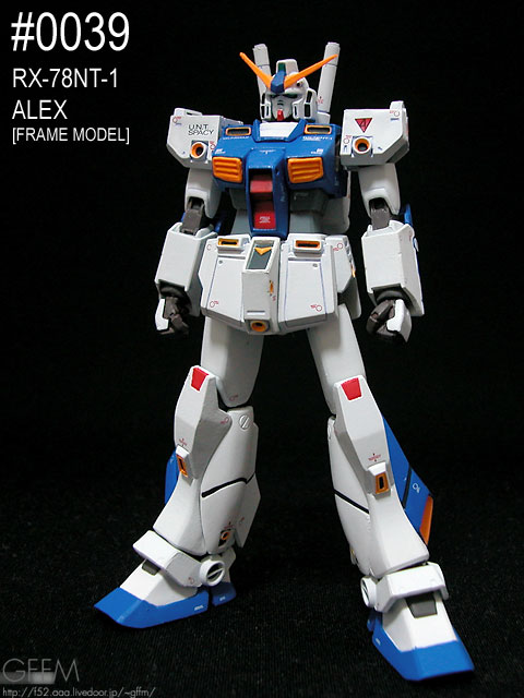 ゲームキャラクター GUNDAM FIX RX-78NT-1 ALEX #0039 ゲーム