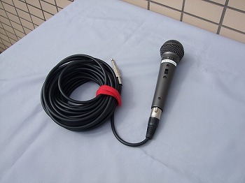 有線マイク DM-1300（10mケーブル付）のレンタル