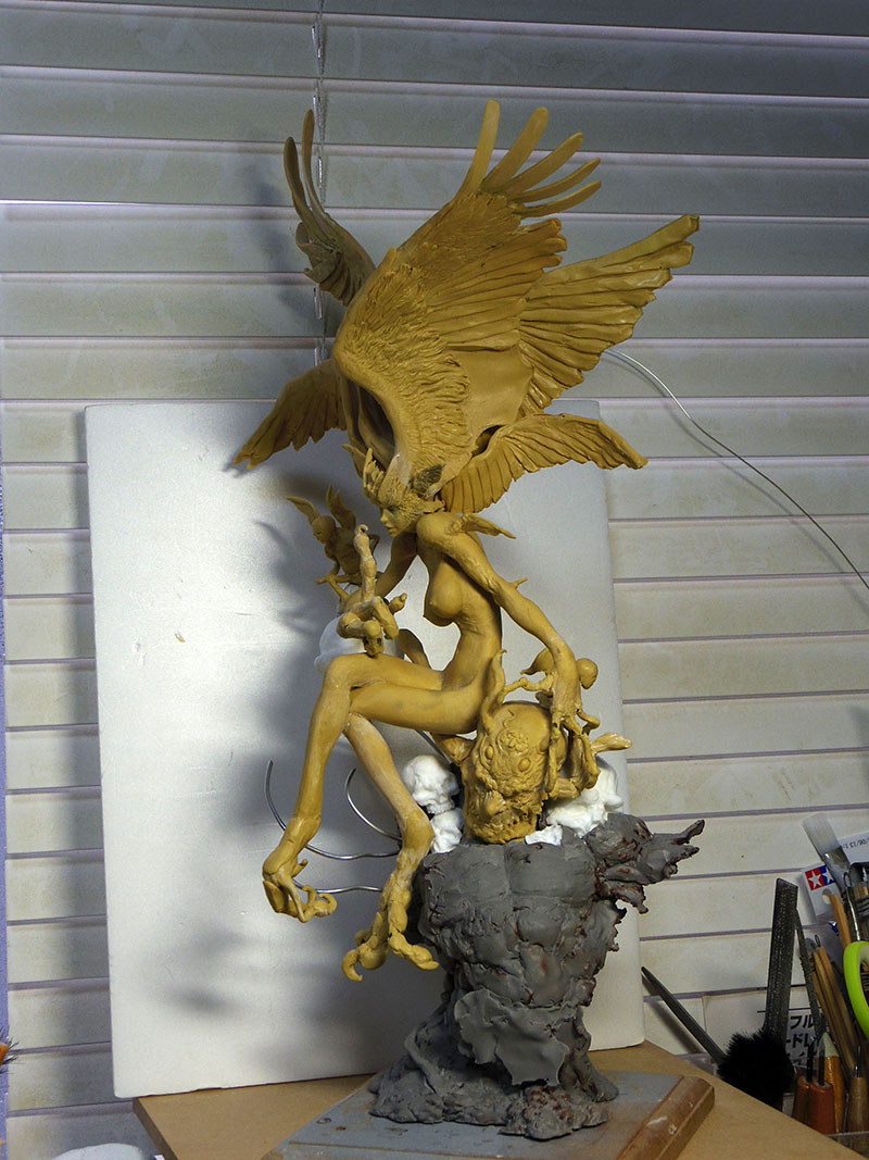 妖鳥シレーヌ（塗装済み完成品） - GILLGILL GLOBAL G3