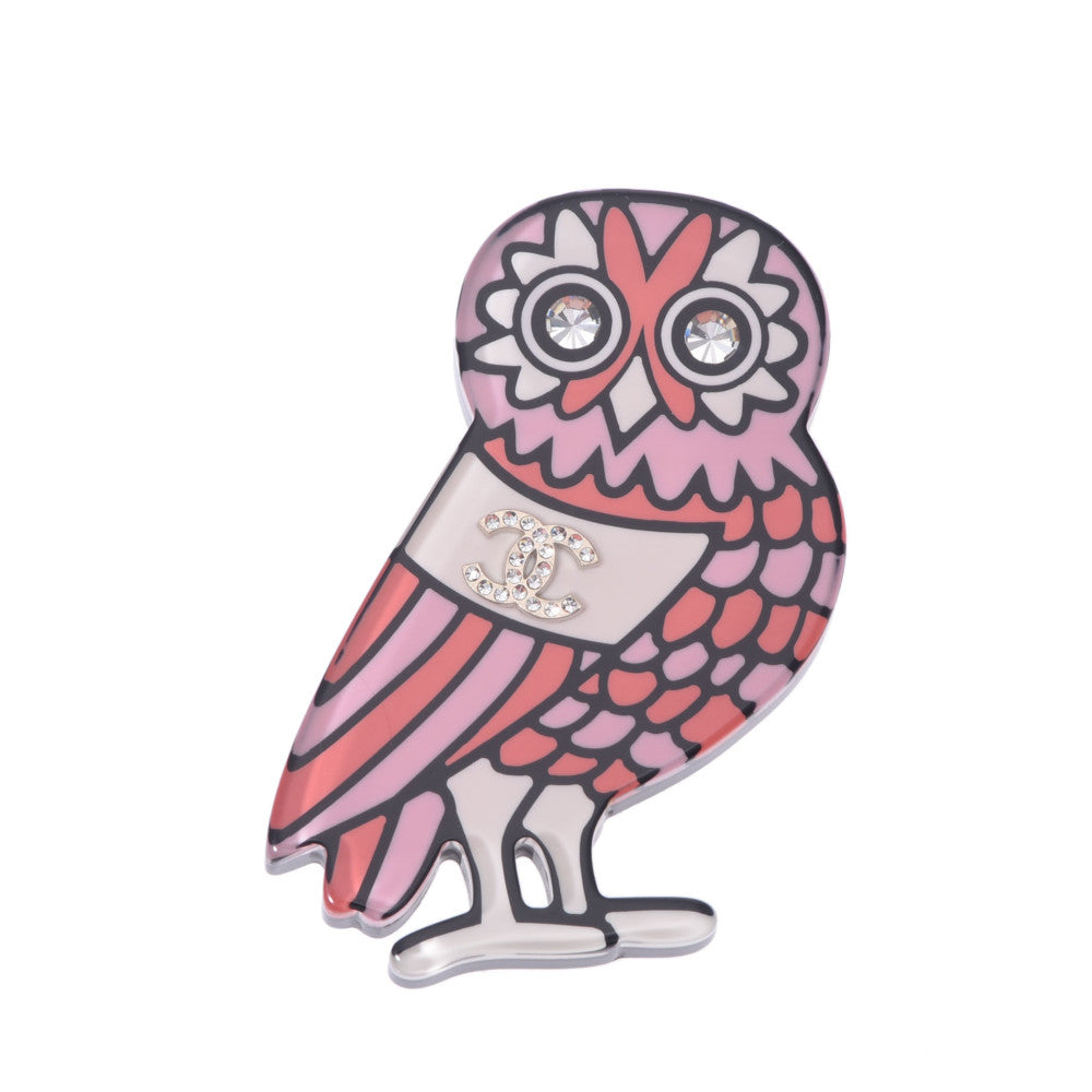 シャネルフクロウ ココマーク 18年モデル ピンク系 レディース ライン