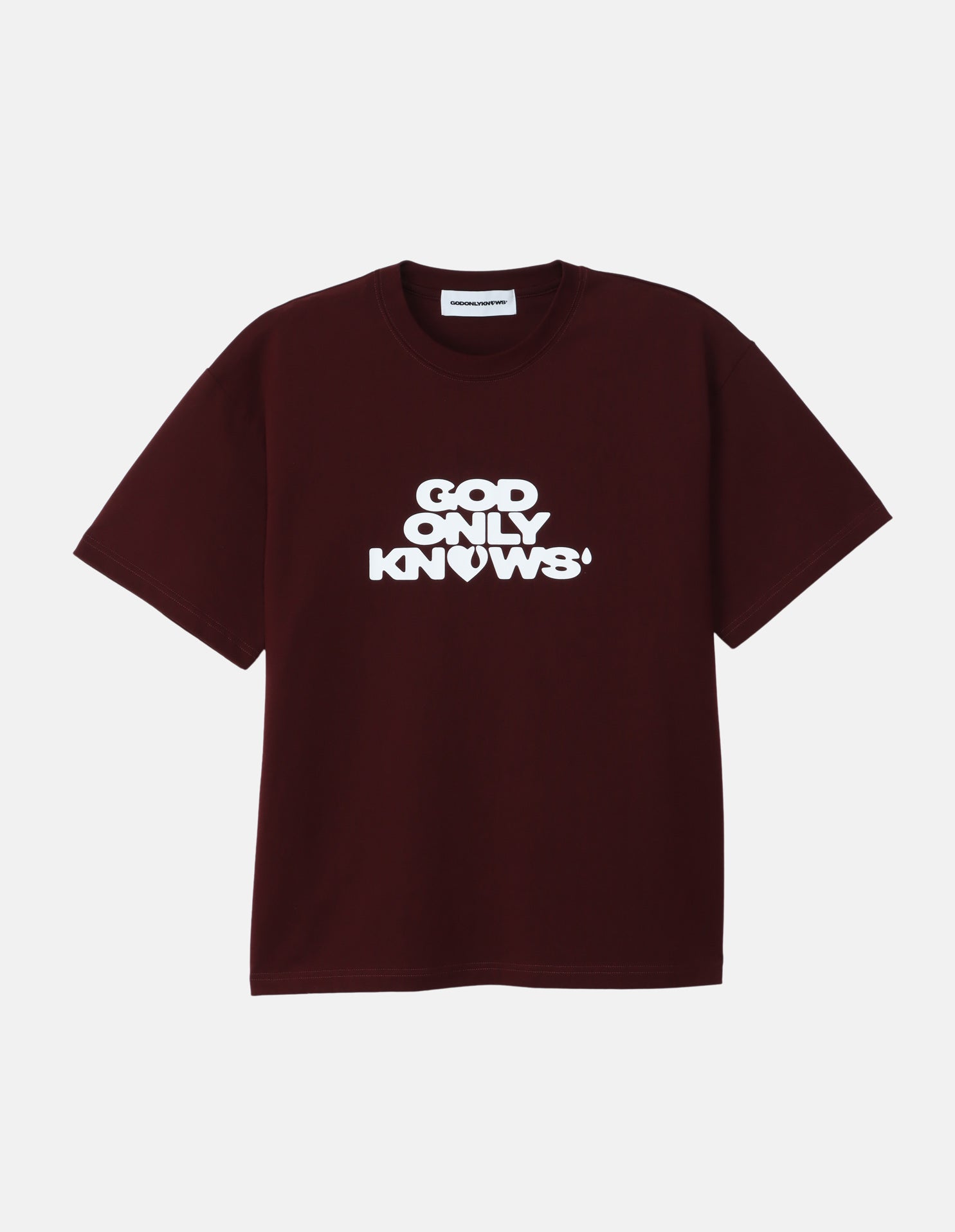 GOD ONLY KNOWS ホワイトTシャツ Gun☆M】GOD ONLY KNOWS ホワイト T
