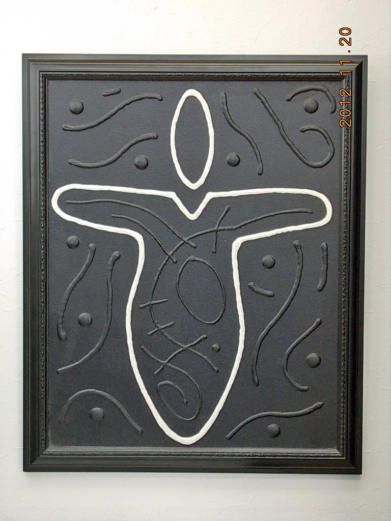 美品アンディ・レイキー☆大天使ウリエルUriel アクリル原画 サイン